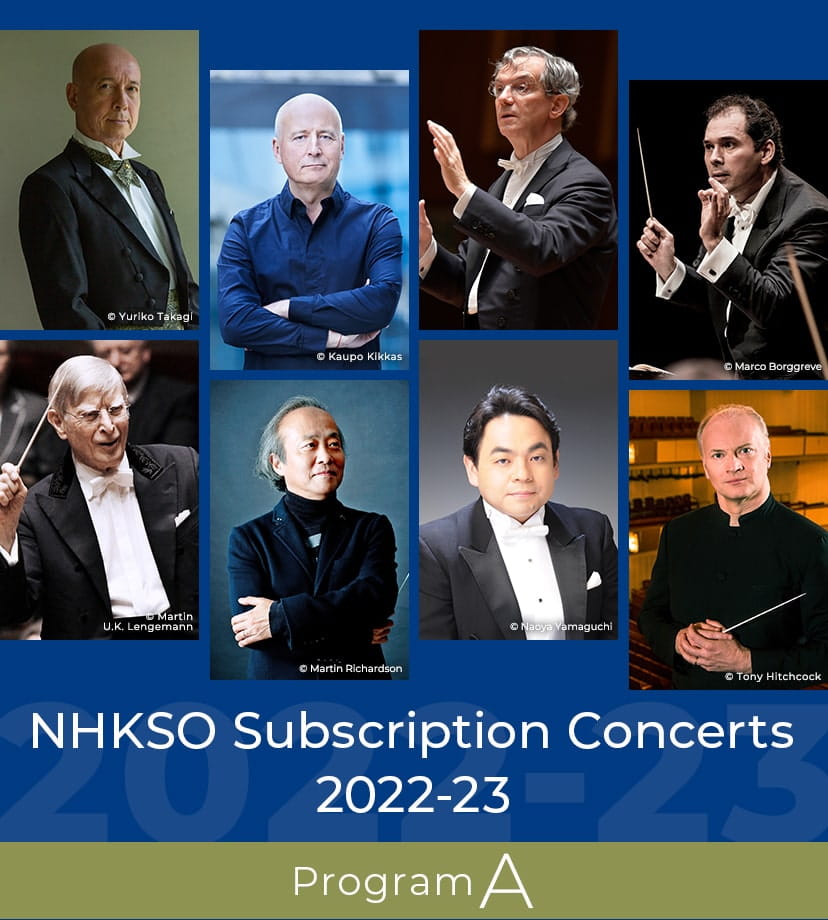 Main visual of Subscription Concerts 2022-2023 Program A