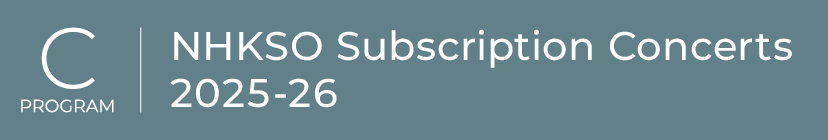 Main visual of Subscription Concerts 2025-2026 Program C